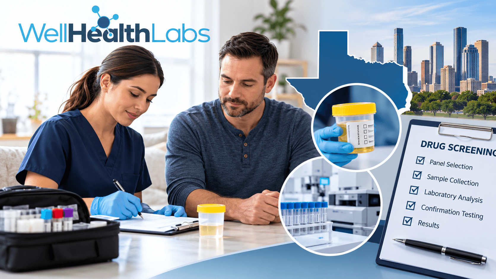 How Drug Screening Tests Work in Texas – Process, Panels & Results